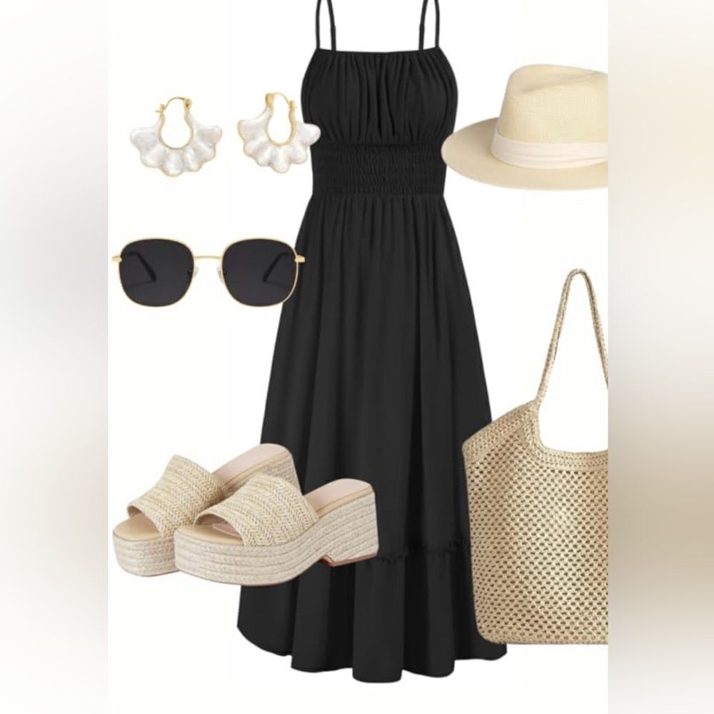 I’m wearing black in the Summer!  Styling inspiration